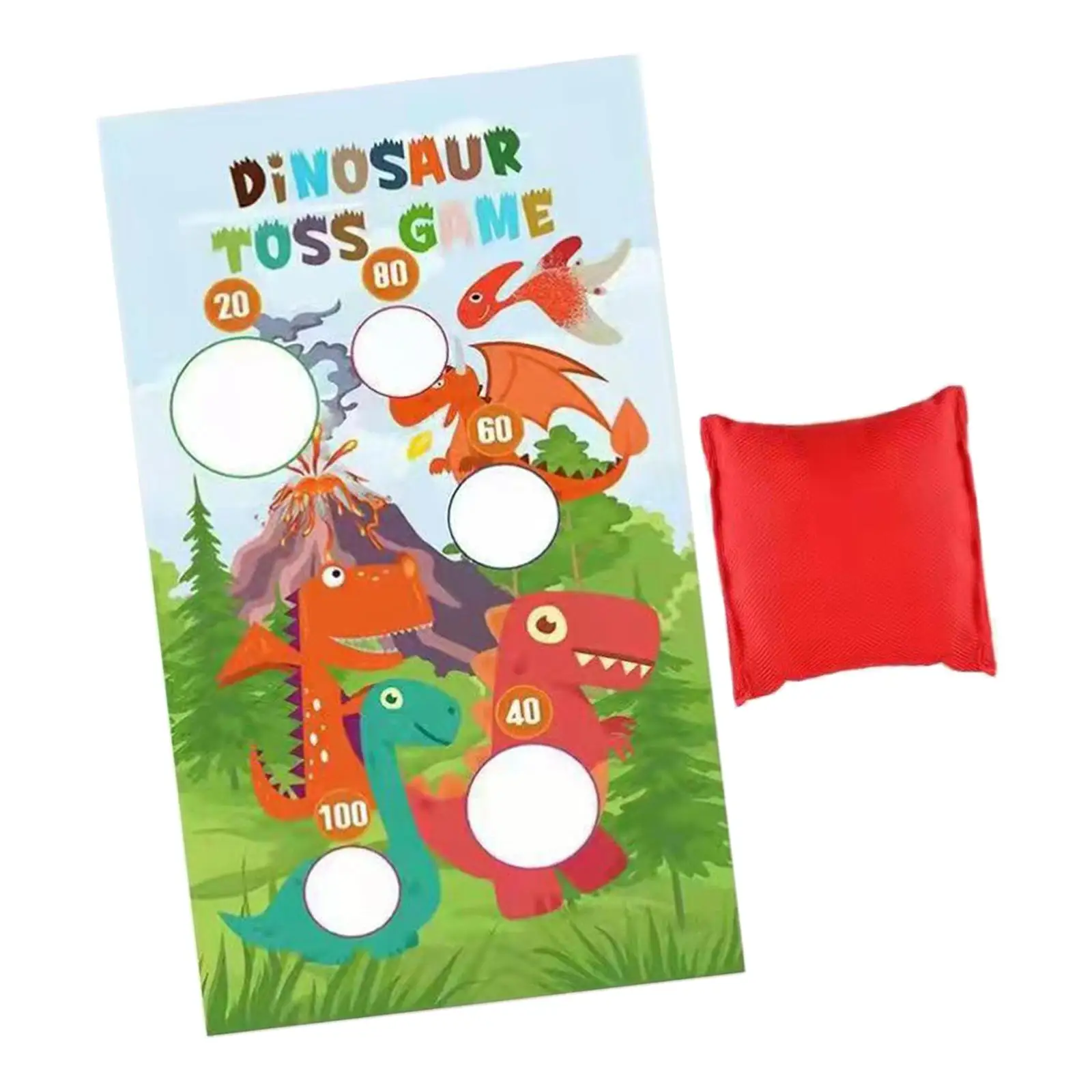 Dinosaur Children Bag Throwing Game Supplies Family Party Supplies with Twine for Indoor Outdoor Camping Party Gifts
Dinosaur Children Bag Throwing Game Supplies Family Party Supplies with Twine for Indoor Outdoor Camping Party Gifts
