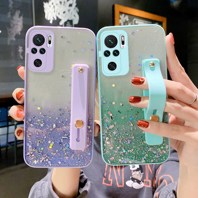 Glitter Clear Phone Case For Xiaomi Mi POCO X3 NFC Pro Redmi Note 10 9 Pro Lens Protection Wrist Strap Stand Soft Cover
Glitter Clear Phone Case For Xiaomi Mi POCO X3 NFC Pro Redmi Note 10 9 Pro Lens Protection Wrist Strap Stand Soft Cover
