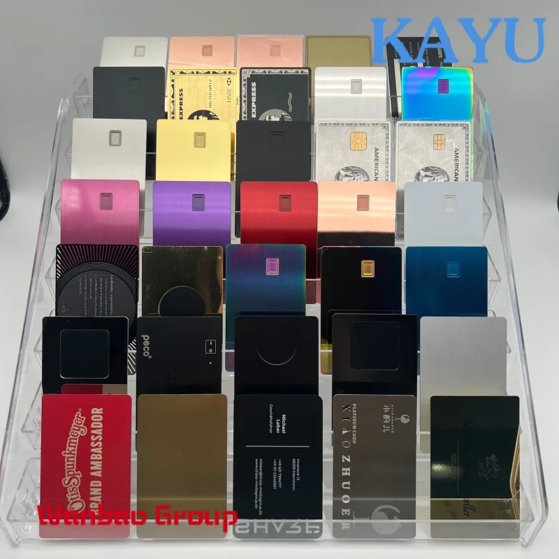 Wholesale Contactless NFC Metal Smart Card EMV Chip Slot Metal Credit Cards NFC business card 
Wholesale Contactless NFC Metal Smart Card EMV Chip Slot Metal Credit Cards NFC business card