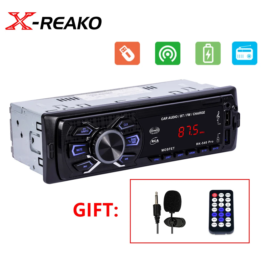 Автомобильный MP3-плеер X-REAKO, 1 Din, автомобильное радио, автомобильный мультимедийный плеер, Bluetooth, быстрая зарядка, FM-радио, Автомобильный MP3, AUX...
Автомобильный MP3-плеер X-REAKO, 1 Din, автомобильное радио, автомобильный мультимедийный плеер, Bluetooth, быстрая зарядка, FM-радио, Автомобильный MP3, AUX...