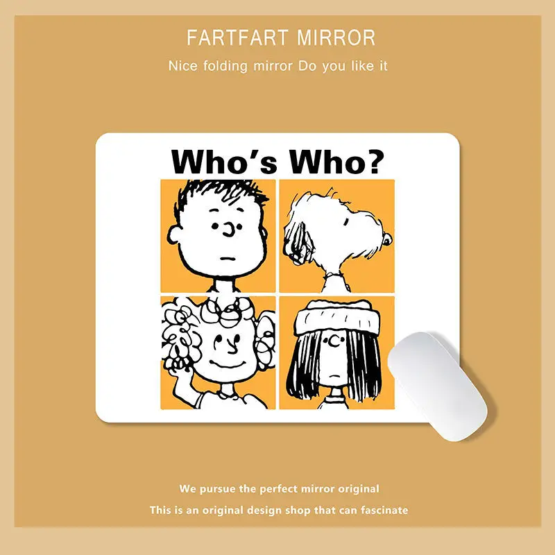 Коврик для мыши Snoopy с мультипликационным рисунком для студентов, маленький, средний, офисный, утолщенный, для ноутбука, компьютера, клавиату...
Коврик для мыши Snoopy с мультипликационным рисунком для студентов, маленький, средний, офисный, утолщенный, для ноутбука, компьютера, клавиату...