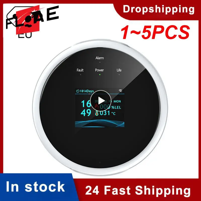 1~5PCS Wireless Natural Gas Sensor Combustible Household Smart LPG Gas Alarm Detector Leakage Sensor Temperature Detectors
1~5PCS Wireless Natural Gas Sensor Combustible Household Smart LPG Gas Alarm Detector Leakage Sensor Temperature Detectors