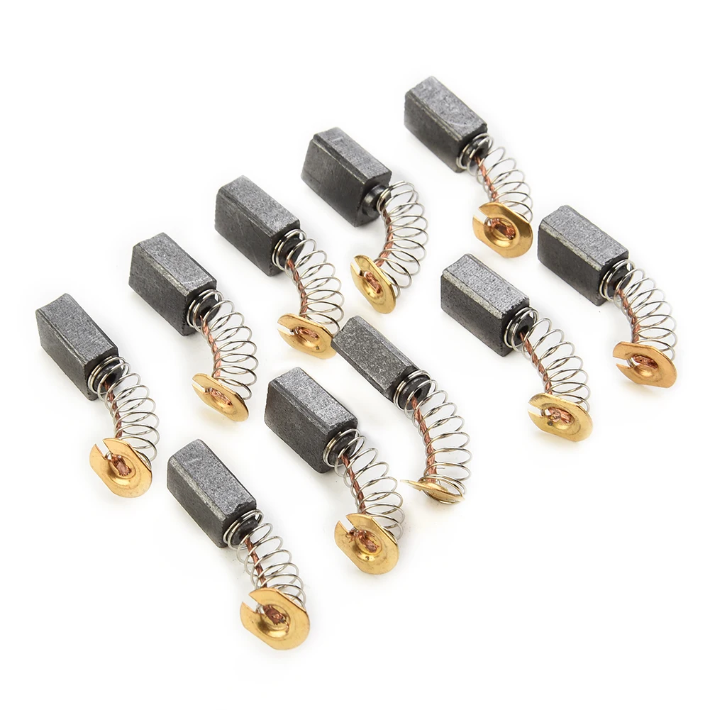 10 Pcs Carbon Brushes Electric Hammer Angle Grinder Graphite Brush For Small Electric Mill Power Tool Professional Hand Tools
10 Pcs Carbon Brushes Electric Hammer Angle Grinder Graphite Brush For Small Electric Mill Power Tool Professional Hand Tools