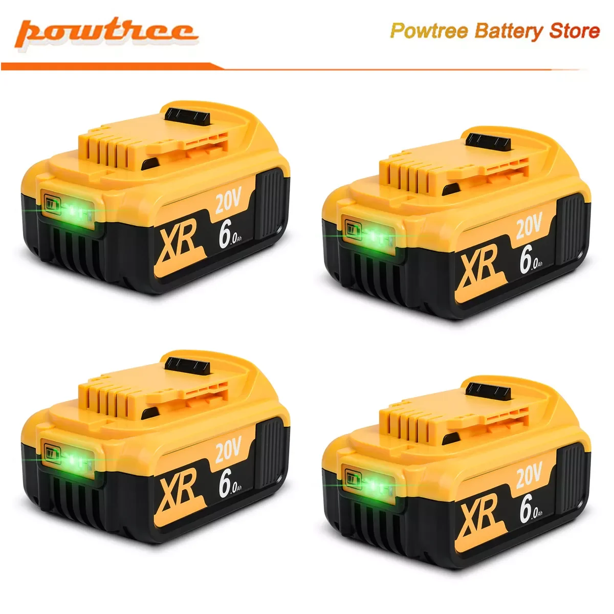 2-4Piece 6000mAh 20V Replacement Battery For DeWalt 18V DCB184 DCB200 DCB182 DCB180 DCB181 DCB182 DCB201 L50 Power Tools Battery
2-4Piece 6000mAh 20V Replacement Battery For DeWalt 18V DCB184 DCB200 DCB182 DCB180 DCB181 DCB182 DCB201 L50 Power Tools Battery
