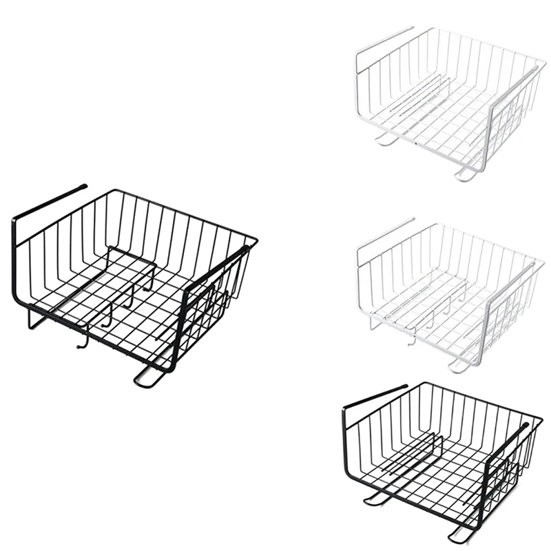 Hanging Under Shelf Storage Iron Mesh Basket Cupboard Cabinet Door Organizer Rack Closet Holders
Hanging Under Shelf Storage Iron Mesh Basket Cupboard Cabinet Door Organizer Rack Closet Holders