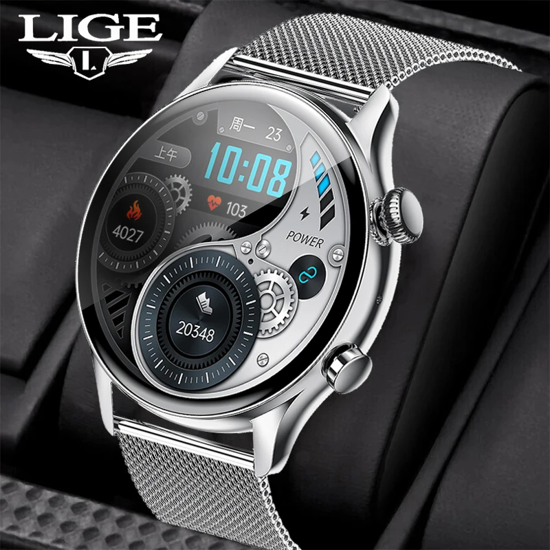 2022 LIGE Smart Watch Men AMOLED Screen Always Display The Time Bluetooth Call Local Music Men Smartwatch For Huawei Xiaomi+Box
2022 LIGE Smart Watch Men AMOLED Screen Always Display The Time Bluetooth Call Local Music Men Smartwatch For Huawei Xiaomi+Box