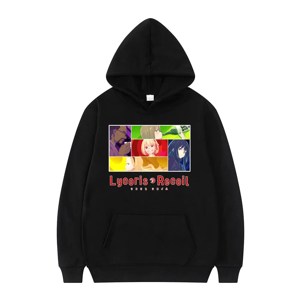 Anime Lycoris Recoil Hoodie Chisato Nishikigi Takina Inoue Graphic Hooded Sweatshirt Men Women Oversized Print Harajuku Clothing
Anime Lycoris Recoil Hoodie Chisato Nishikigi Takina Inoue Graphic Hooded Sweatshirt Men Women Oversized Print Harajuku Clothing