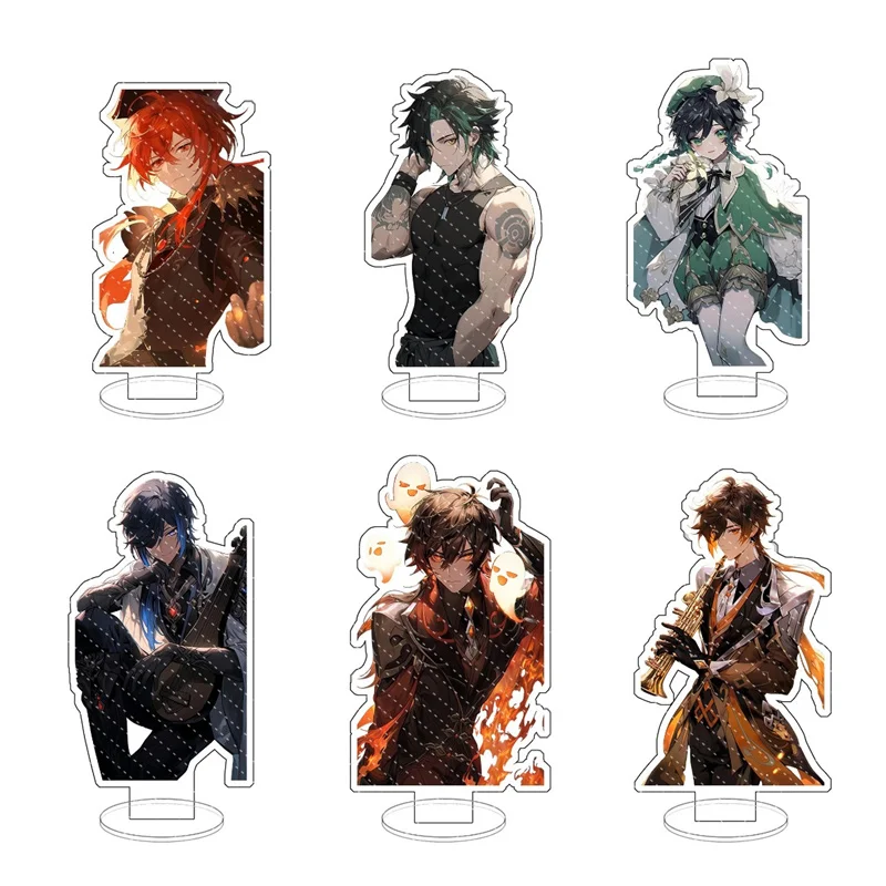 Anime Genshin Impact Venti Xiao Cosplay Acrylic Action Figure Diluc Zhongli Game Stand Sign Model Toy Desk Decor Fans Gift
Anime Genshin Impact Venti Xiao Cosplay Acrylic Action Figure Diluc Zhongli Game Stand Sign Model Toy Desk Decor Fans Gift
