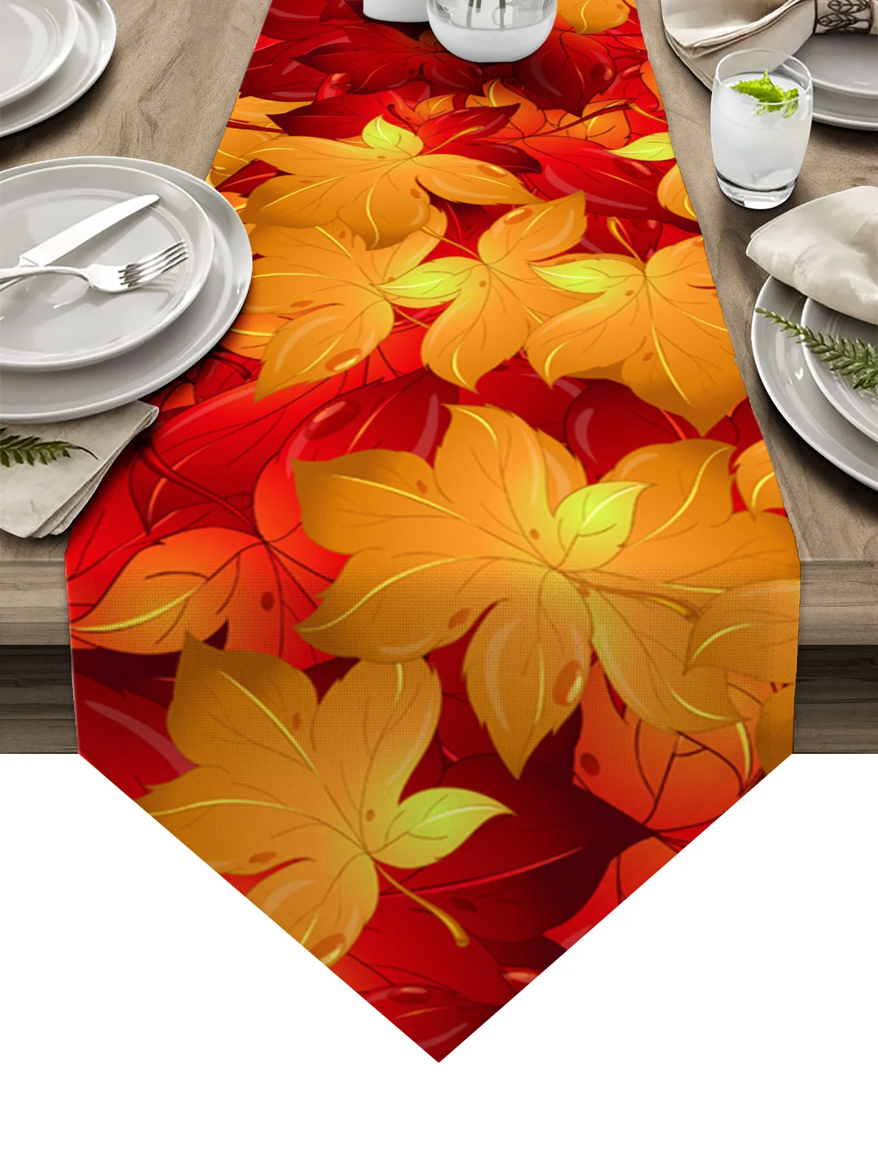Autumn Maple Texture Table Runners Holiday Wedding Decor Dinning Table Cover Christmas Decorations Table Cloth
Autumn Maple Texture Table Runners Holiday Wedding Decor Dinning Table Cover Christmas Decorations Table Cloth