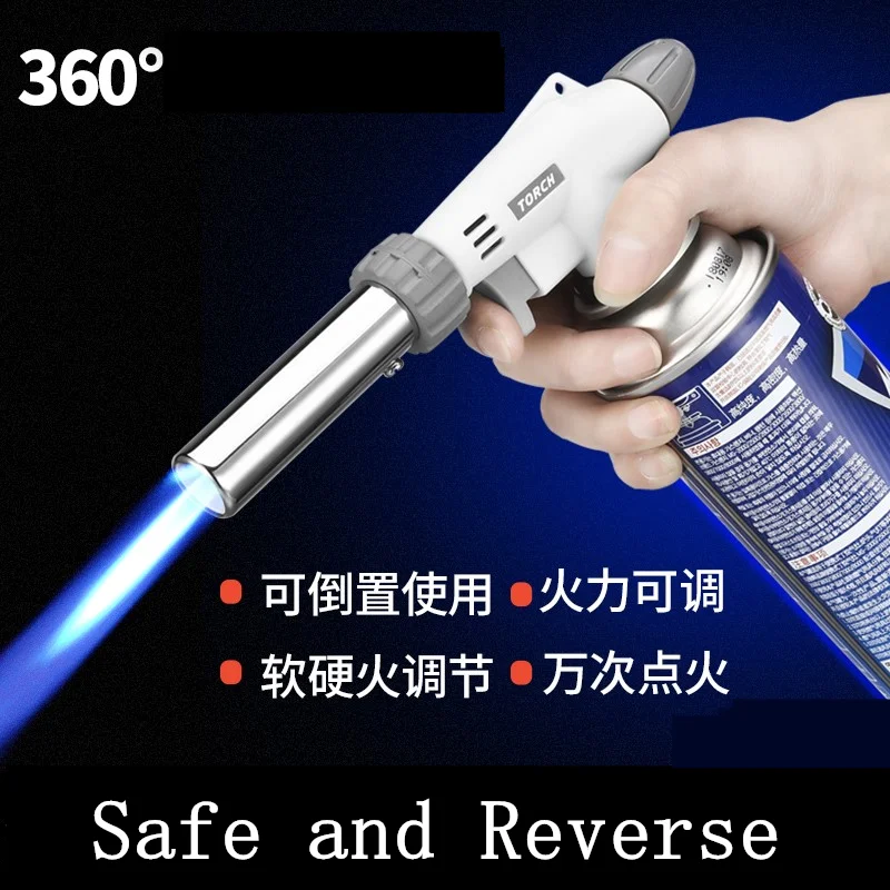 Gas Heating Welding Flame Burner Flame Soldering Butane Torch Blowtorch Gas-burner Nozzlwelding Gun Cooking Autoignition Lighter
Gas Heating Welding Flame Burner Flame Soldering Butane Torch Blowtorch Gas-burner Nozzlwelding Gun Cooking Autoignition Lighter