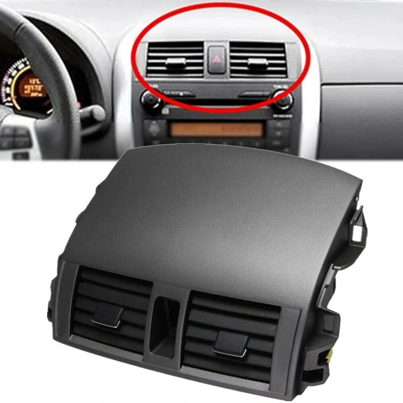 1 шт. Центральная решетка A/C для вентиляционных отверстий для Toyota Corolla 2008-2011 2012 2013
1 шт. Центральная решетка A/C для вентиляционных отверстий для Toyota Corolla 2008-2011 2012 2013