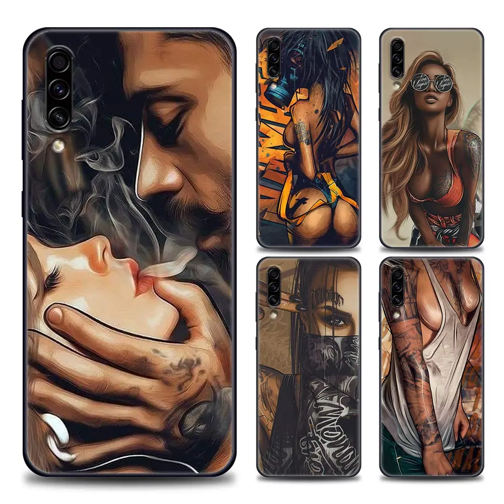 Phone Case for Samsung A10 e S A20 A30 A30s A40 A50 A60 A70 A80 A90 5G A7 A8 2018 Soft Silicone Sexy Sleeve Tattoo Girl
Phone Case for Samsung A10 e S A20 A30 A30s A40 A50 A60 A70 A80 A90 5G A7 A8 2018 Soft Silicone Sexy Sleeve Tattoo Girl