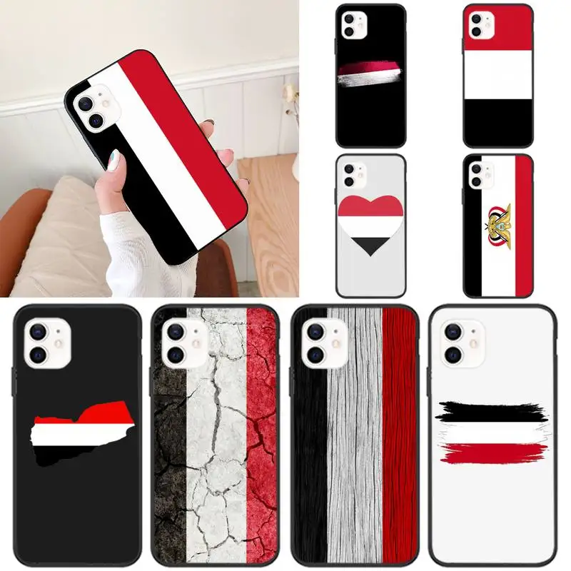 Yemen Flag Phone Case For iPhone 11 12 Mini 13 Pro XS Max X 8 7 6s Plus 5 SE XR Shell
Yemen Flag Phone Case For iPhone 11 12 Mini 13 Pro XS Max X 8 7 6s Plus 5 SE XR Shell