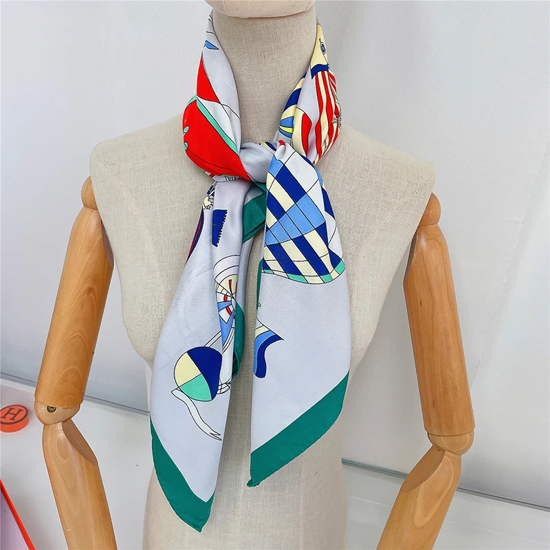 Fashion Women Big Square Scarf 90X90CM Helicopter Printed Twill Hand-rolled Edges Silky Scarf Chiffon Headbands Pashmina Shawl
Fashion Women Big Square Scarf 90X90CM Helicopter Printed Twill Hand-rolled Edges Silky Scarf Chiffon Headbands Pashmina Shawl