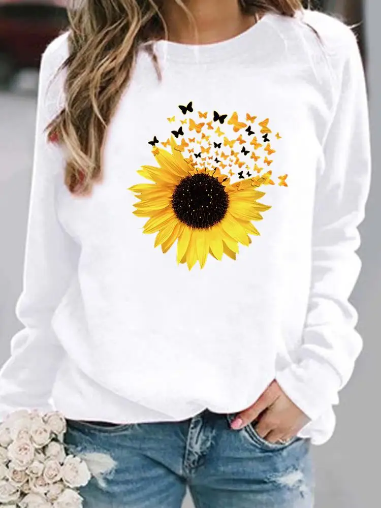 Women Clothing Ladies Woman Fall Autumn Spring Print Female Flower Butterfly Cute Pullovers Hoodies Casual Graphic Sweatshirts
Women Clothing Ladies Woman Fall Autumn Spring Print Female Flower Butterfly Cute Pullovers Hoodies Casual Graphic Sweatshirts