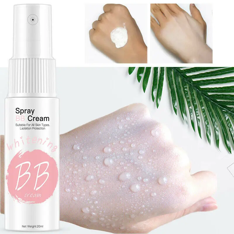 Professional Cosmetics Spray BB Cream Concealer Brighten Whitening Moisturizing Base Face Foundation Makeup Beauty Skin Care
Professional Cosmetics Spray BB Cream Concealer Brighten Whitening Moisturizing Base Face Foundation Makeup Beauty Skin Care