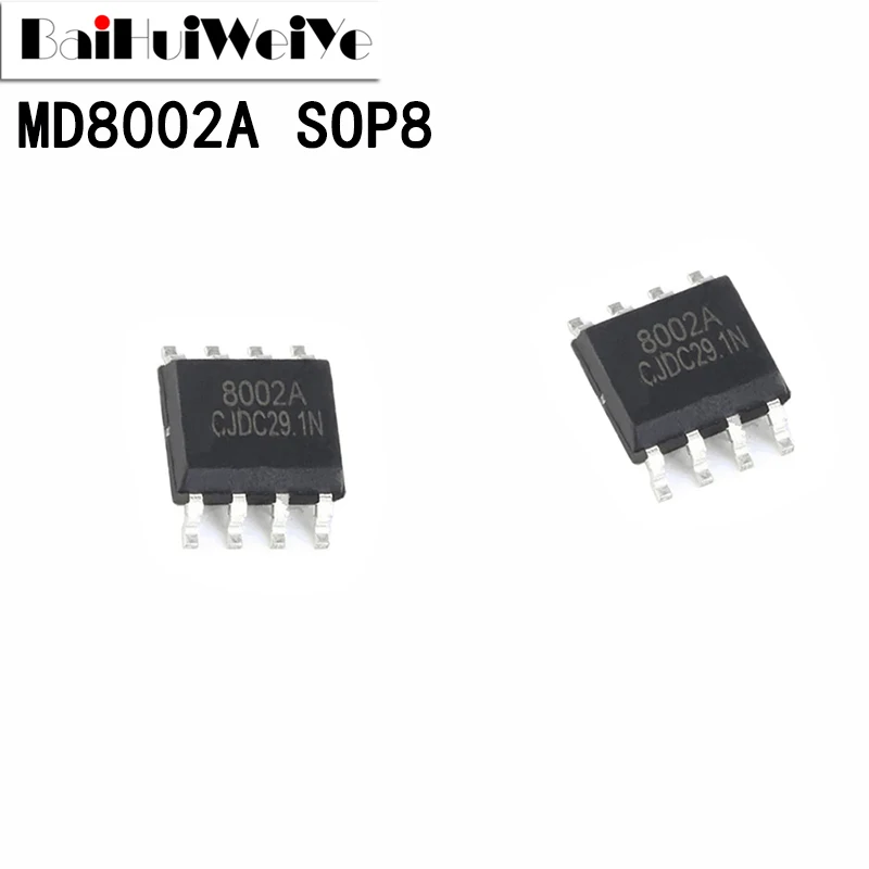 10PCS MD8002A MD8002 8002A 8002 Audio Amplifier IC SOP8 SMD New Original Good Quality Chipset
10PCS MD8002A MD8002 8002A 8002 Audio Amplifier IC SOP8 SMD New Original Good Quality Chipset