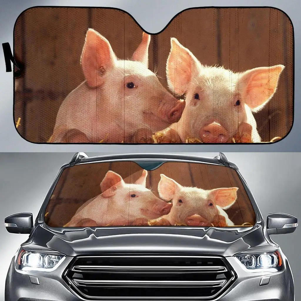 

Pig Love Auto Sun Shades
