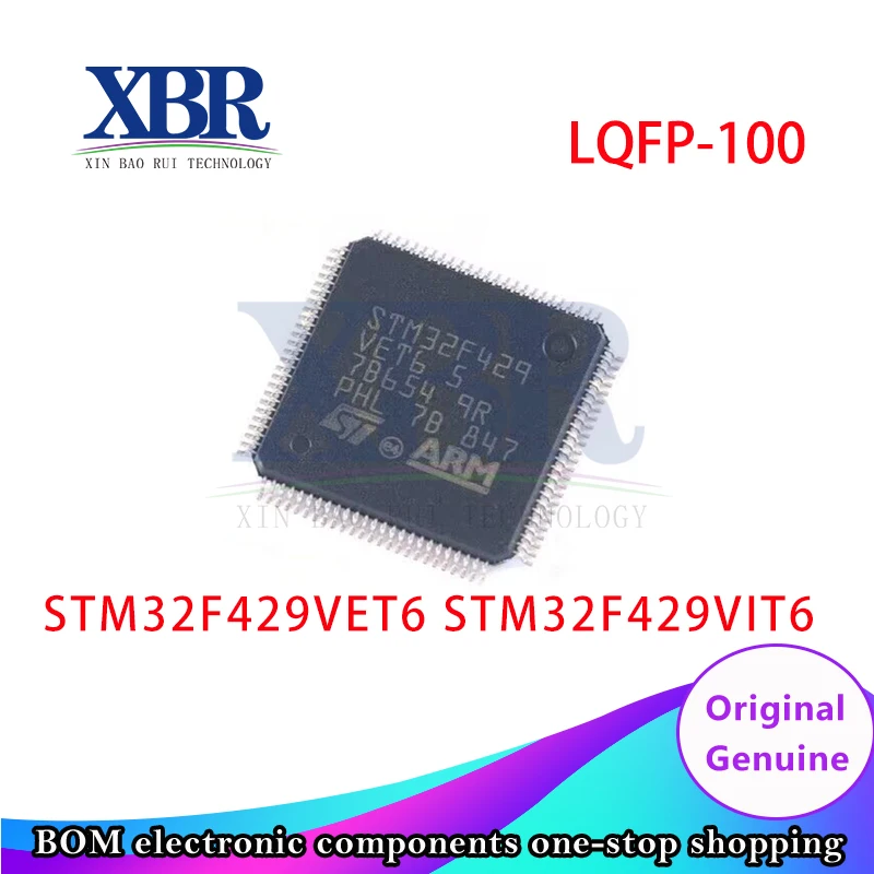 5PCS STM32F429VET6 STM32F429VIT6 LQFP-100 Microcontroller 
5PCS STM32F429VET6 STM32F429VIT6 LQFP-100 Microcontroller