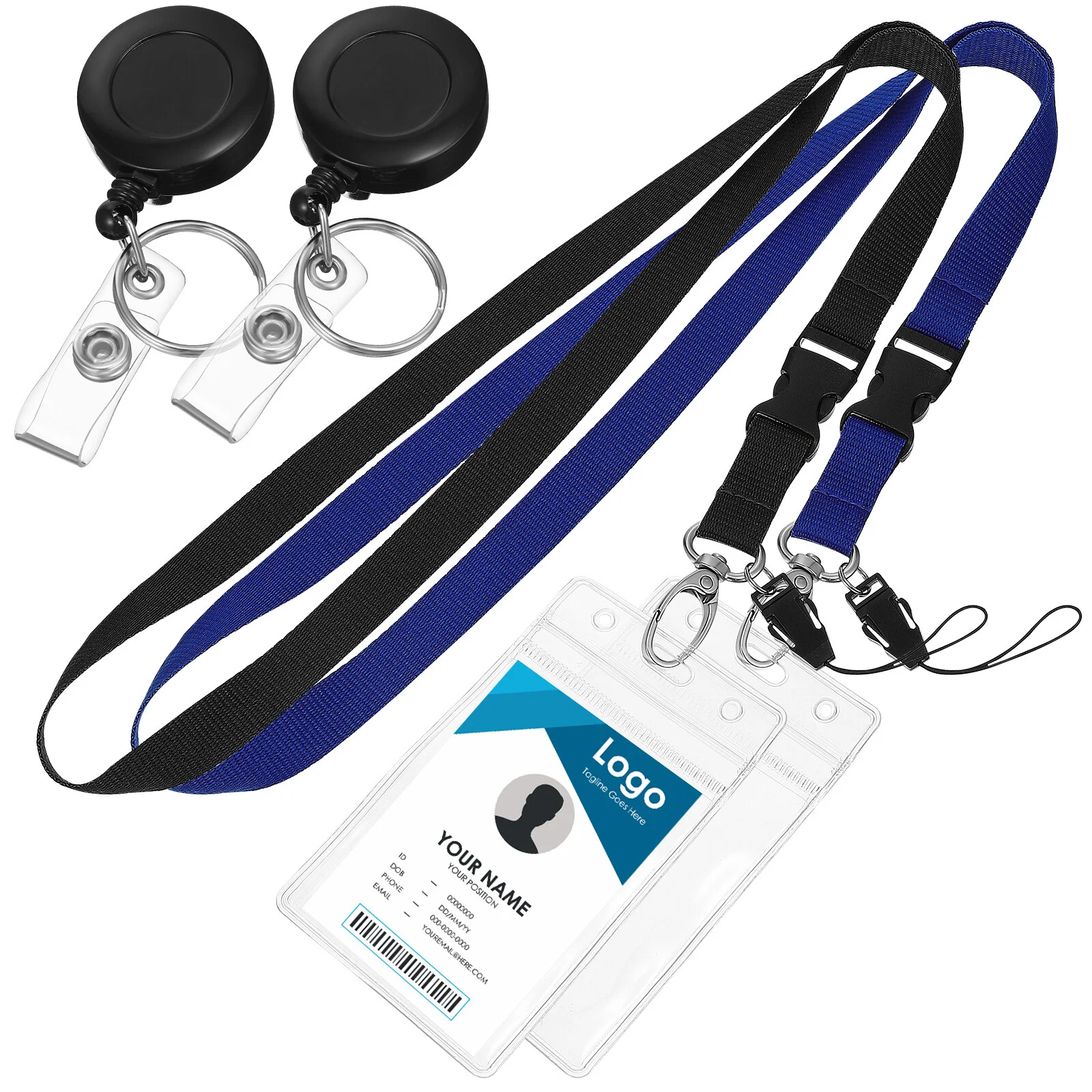 2 Sets Key Chain Cruise Ship Lanyards Cruise Ship Cards Holder Sleeve Card Protector Sleeves Detachable ID Kit Pvc Nurse
2 Sets Key Chain Cruise Ship Lanyards Cruise Ship Cards Holder Sleeve Card Protector Sleeves Detachable ID Kit Pvc Nurse