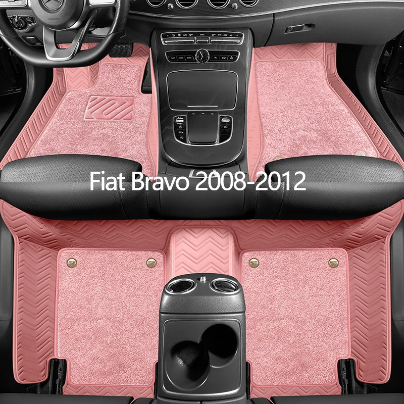 Custom Leather Car Floor Mats For Fiat Bravo 2008 2009 2010 2011 2012 Auto Carpet Mats Interior Accessories
Custom Leather Car Floor Mats For Fiat Bravo 2008 2009 2010 2011 2012 Auto Carpet Mats Interior Accessories
