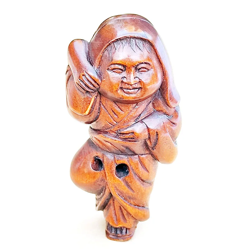 Японский нецсук из самшита 2 дюйма
Японский нецсук из самшита 2 дюйма