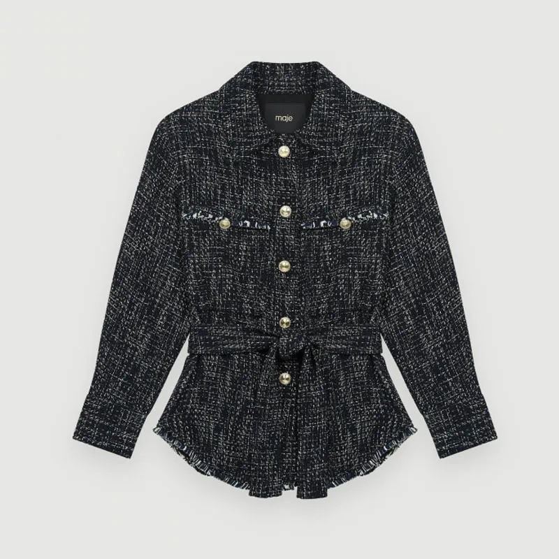 New Maje Jackets for Women Spring Autumn Streetwearing Veste Maje Pour Femmes High Quality Casual Coats and Jackets Women
New Maje Jackets for Women Spring Autumn Streetwearing Veste Maje Pour Femmes High Quality Casual Coats and Jackets Women