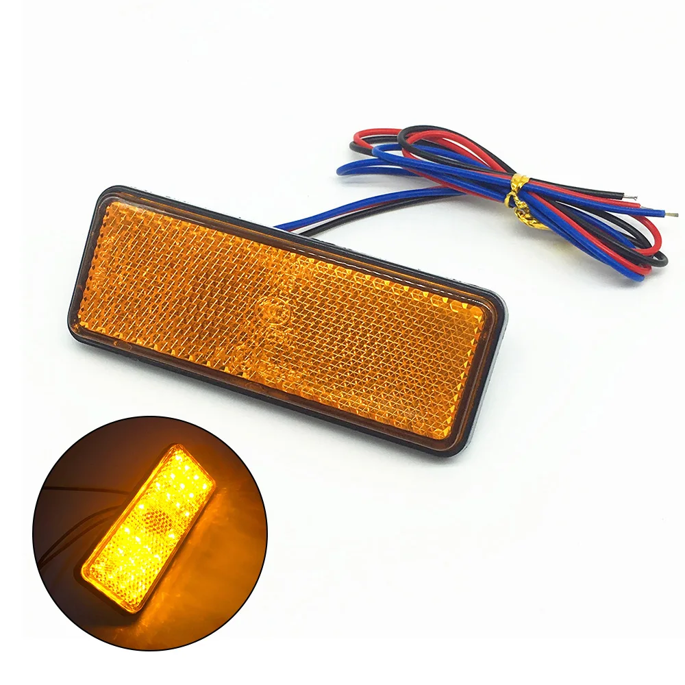 LED Car Truck Trailer Motorcycle Reflector Rear Tail Brake Stop Sign Light ABS Motorcycle Brake Light For Cars With Screw M6
LED Car Truck Trailer Motorcycle Reflector Rear Tail Brake Stop Sign Light ABS Motorcycle Brake Light For Cars With Screw M6