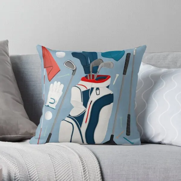 Golf Equipment Printing Throw Pillow Cover Wedding Decor Waist Hotel Case Anime Bed Square Comfort Car Soft Pillows not include 
Golf Equipment Printing Throw Pillow Cover Wedding Decor Waist Hotel Case Anime Bed Square Comfort Car Soft Pillows not include