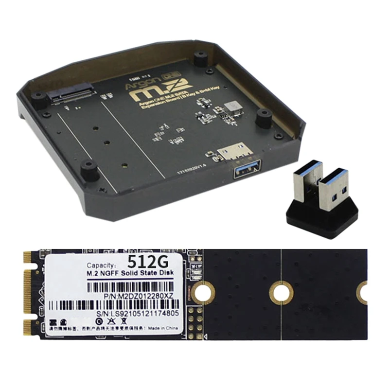 Плата расширения для аргона M.2 чехол USB 3,0 на M.2 Sata адаптер с 512 ГБ M.2 SATA SSD для Raspberry Pi 4B Base
Плата расширения для аргона M.2 чехол USB 3,0 на M.2 Sata адаптер с 512 ГБ M.2 SATA SSD для Raspberry Pi 4B Base