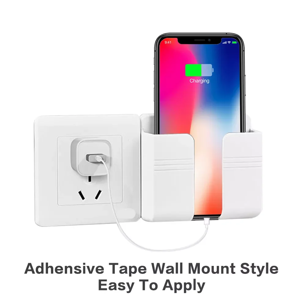 4/2/1Pcs Punch-free Mobile Phone Holder Wall Mount Stand Remote Control Organizer Storage Box Charging Bedside Container Rack
4/2/1Pcs Punch-free Mobile Phone Holder Wall Mount Stand Remote Control Organizer Storage Box Charging Bedside Container Rack