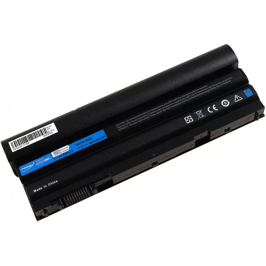 Аккумулятор Powery высокой емкости для Dell модели M5Y0X, 11,1 В, 6600 мА · ч/73 3 Вт · ч, литий-ионный аккумулятор, перезаряжаемый, 214,00 мм x 71,40 мм x 21
Аккумулятор Powery высокой емкости для Dell модели M5Y0X, 11,1 В, 6600 мА · ч/73 3 Вт · ч, литий-ионный аккумулятор, перезаряжаемый, 214,00 мм x 71,40 мм x 21