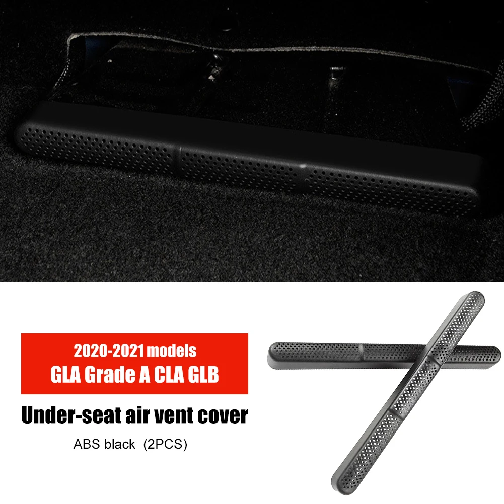 2pcs Car Under Seat Air Vent Cover Air Flow Vent Grille Protection Cover for Mercedes Benz GLB Air Outlet Accessories
2pcs Car Under Seat Air Vent Cover Air Flow Vent Grille Protection Cover for Mercedes Benz GLB Air Outlet Accessories
