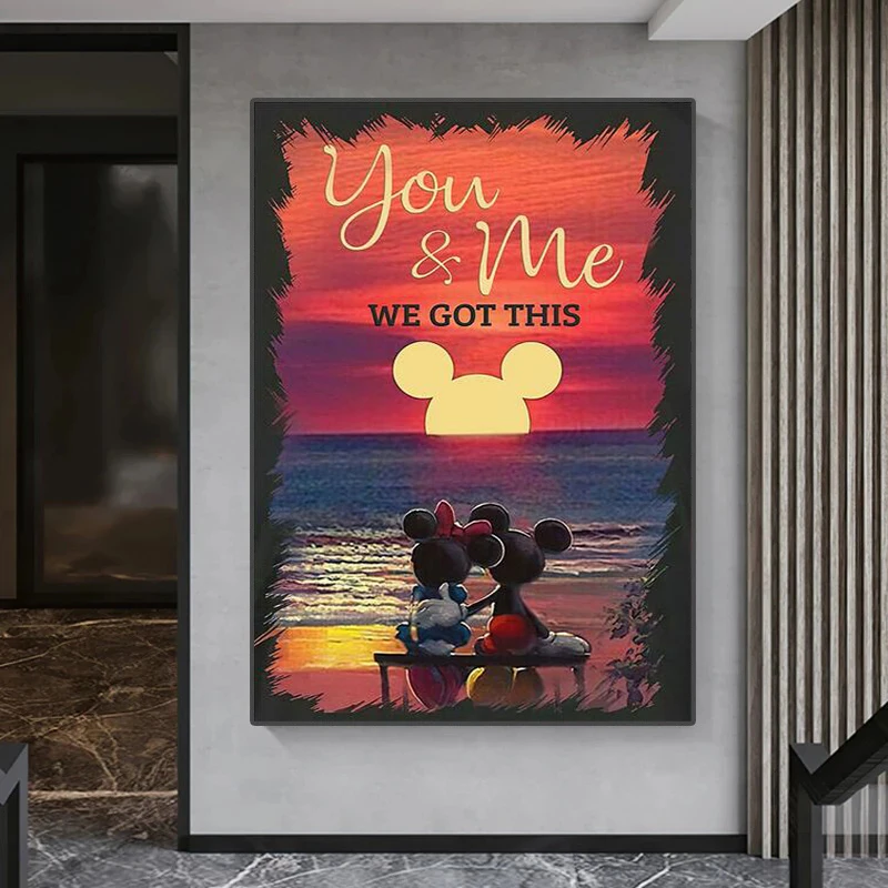 Disney Cartoon Mickey and Minnie Poster Prints Posters and Prints Painting Wall Art Pictures Children's Room Home Decoration
Disney Cartoon Mickey and Minnie Poster Prints Posters and Prints Painting Wall Art Pictures Children's Room Home Decoration