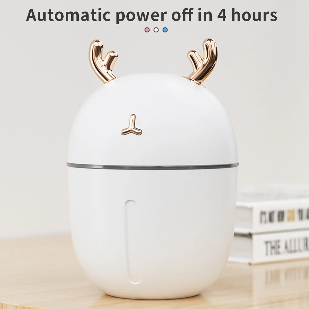 Air Humidifier USB Aroma Diffuser Portable Face Skin Moisturizing Humidifier For Home Office 300ml
Air Humidifier USB Aroma Diffuser Portable Face Skin Moisturizing Humidifier For Home Office 300ml