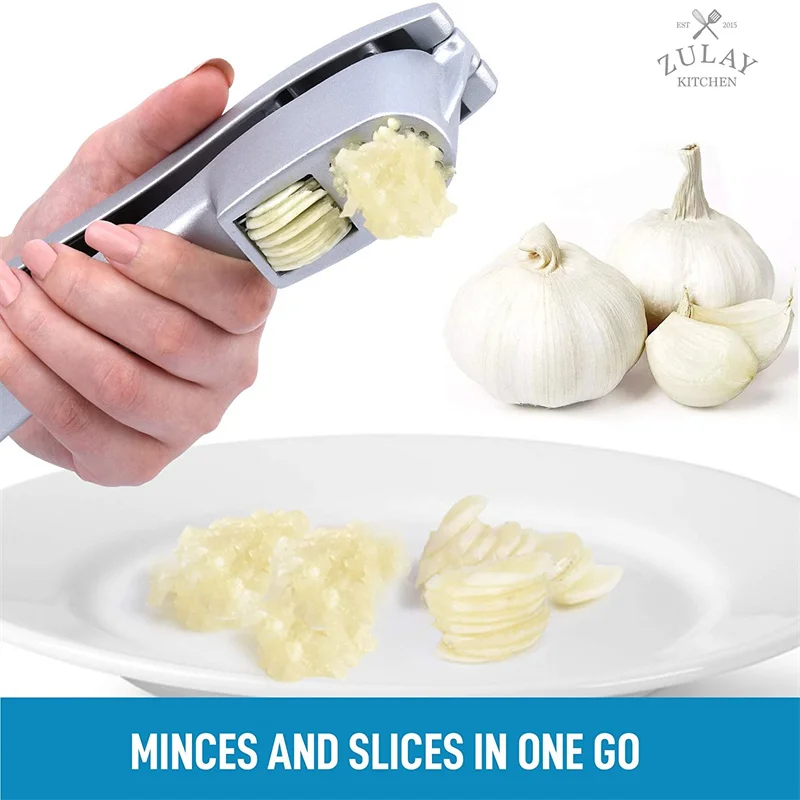 2 in 1 Multifunctional Manual Garlic Press Mincer Zinc Alloy Hand Garlic Clasp Chopper Slicer Crusher Kitchen Vegetable Tools
2 in 1 Multifunctional Manual Garlic Press Mincer Zinc Alloy Hand Garlic Clasp Chopper Slicer Crusher Kitchen Vegetable Tools