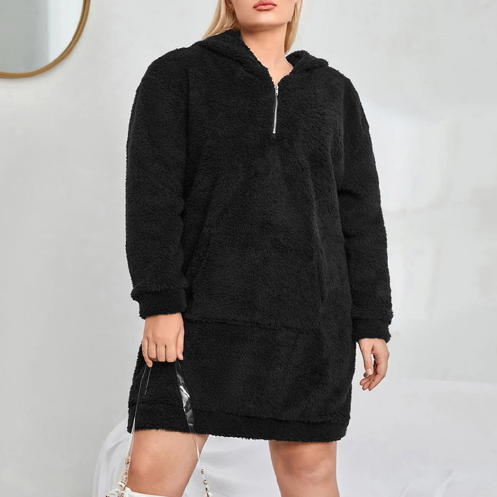 Hoodies Women Tops Outdoor Plus Size Plush Solid Spring Sweater Top Autumn Warm Winter Casual Womens Brand New
Hoodies Women Tops Outdoor Plus Size Plush Solid Spring Sweater Top Autumn Warm Winter Casual Womens Brand New