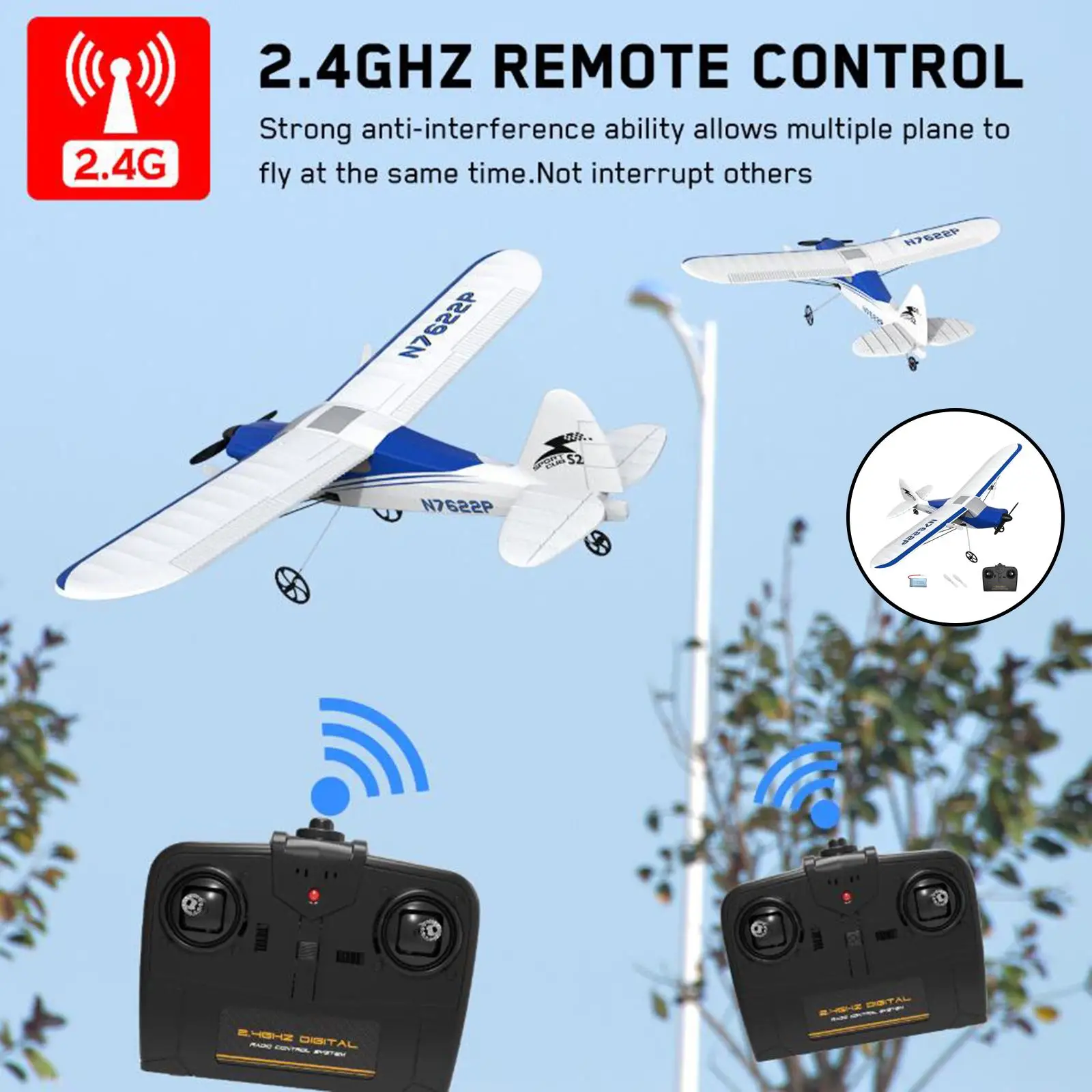 2-Channel Remote Control Plane Kids Learning Toy Plane RC for Adults Children Beginners Boy Girls Kids
2-Channel Remote Control Plane Kids Learning Toy Plane RC for Adults Children Beginners Boy Girls Kids