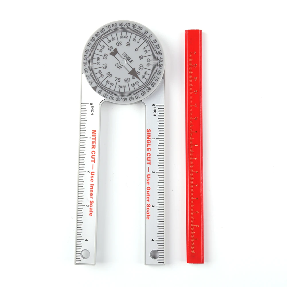 Inclinometer Angle Finder 360 Degree Angle Goniometer Leveling Bubble Measuring Ruler Tool Miter Saw Protractor
Inclinometer Angle Finder 360 Degree Angle Goniometer Leveling Bubble Measuring Ruler Tool Miter Saw Protractor