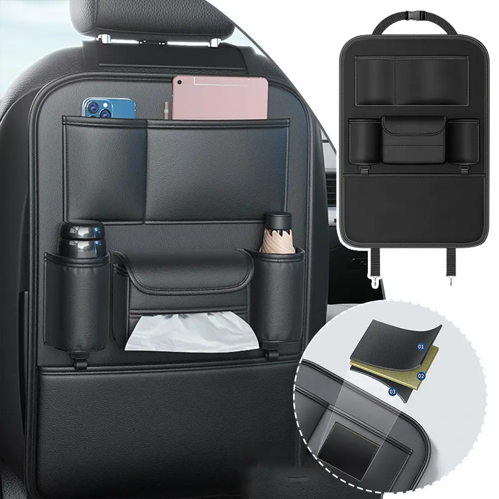 Car Seat Back Storage Bag Multifunctional Storage Anti-Kick Protector Large Car Backseat Organizer Tool Capacity Mats Car P Q5A6
Car Seat Back Storage Bag Multifunctional Storage Anti-Kick Protector Large Car Backseat Organizer Tool Capacity Mats Car P Q5A6