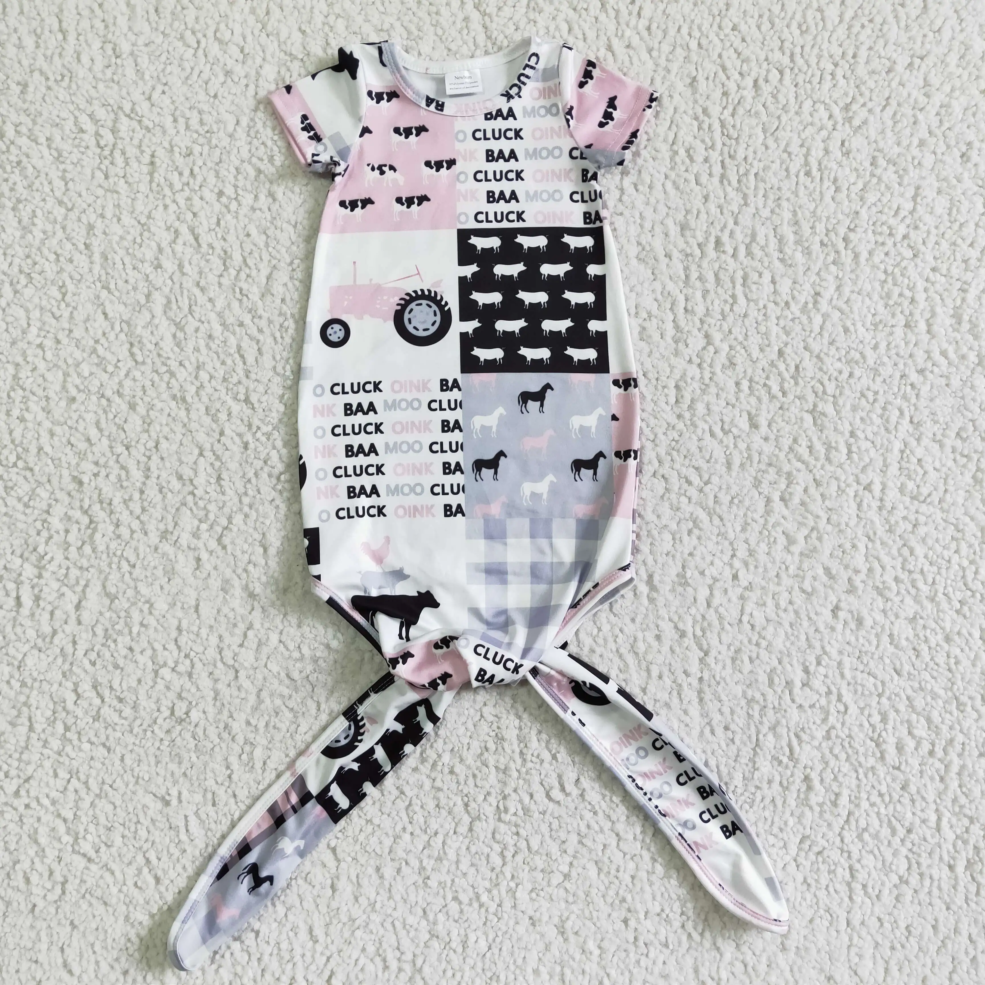 Newborn Clothes Wholesale Farm Animal Printed Swaddle Baby Boy Girl Universal Summer Short Sleeve Swaddle romper
Newborn Clothes Wholesale Farm Animal Printed Swaddle Baby Boy Girl Universal Summer Short Sleeve Swaddle romper
