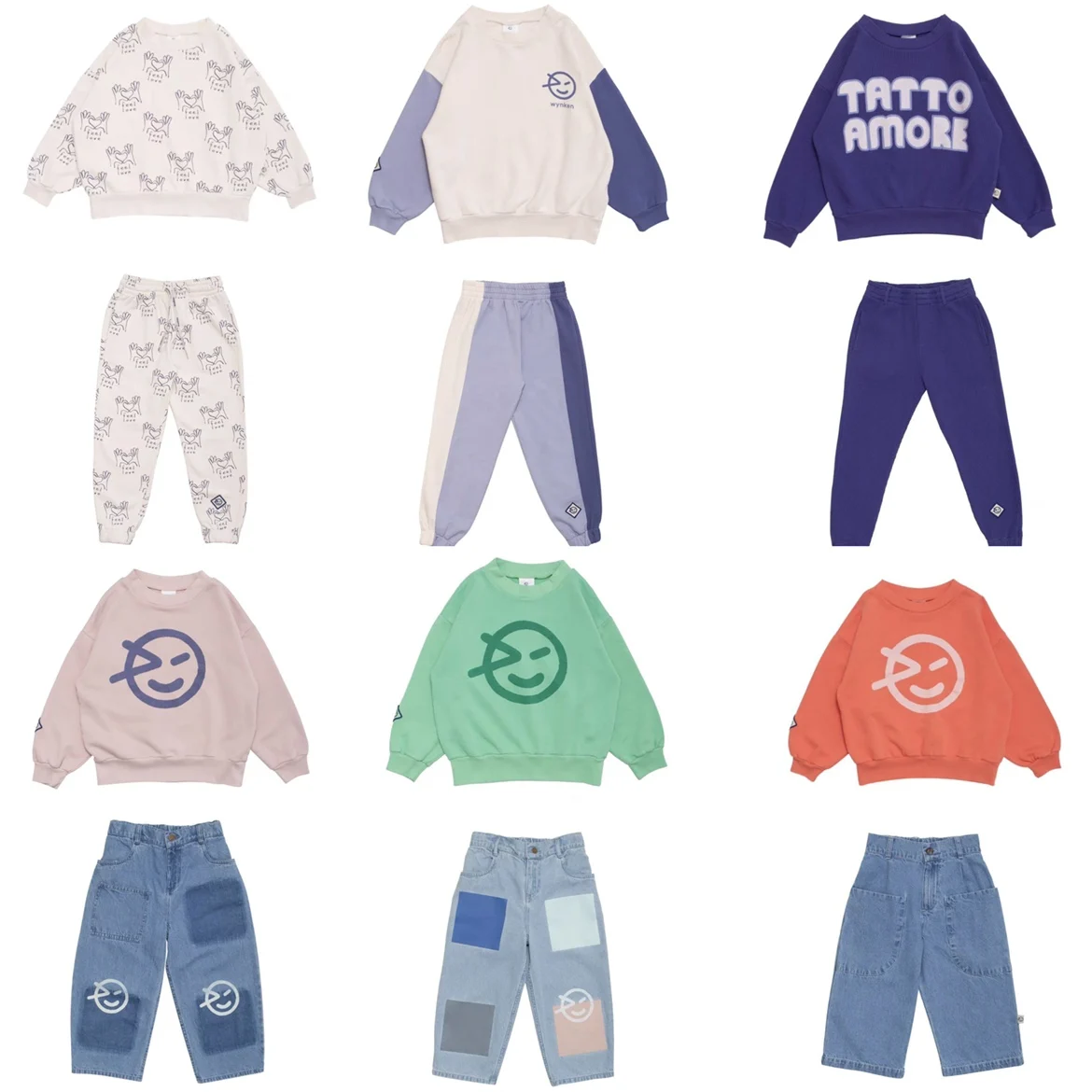 Jenny&Dave 2023 Spring/Summer New Children's Wear Popular European and American Style Series Smiling Face Sweater T-shirt Jeans
Jenny&Dave 2023 Spring/Summer New Children's Wear Popular European and American Style Series Smiling Face Sweater T-shirt Jeans
