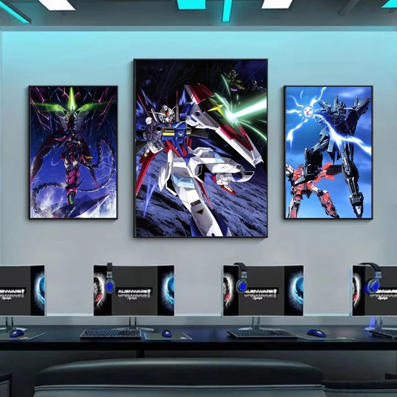 Nostalgic Anime Poster GUNDAM Canvas Oil Painting Wall Art Module Retro Style Living Room Bedroom and Bathroom Wall Decoration
Nostalgic Anime Poster GUNDAM Canvas Oil Painting Wall Art Module Retro Style Living Room Bedroom and Bathroom Wall Decoration