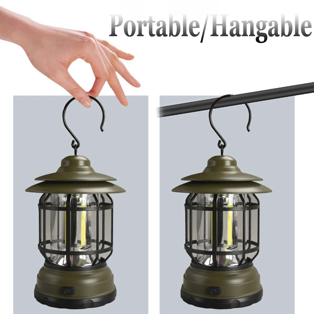 Outdoor Camping Light Retro Campsite Lantern COB Hiking Light Portable LED Emergency Lamp Survial Equipment 2021 New
Outdoor Camping Light Retro Campsite Lantern COB Hiking Light Portable LED Emergency Lamp Survial Equipment 2021 New