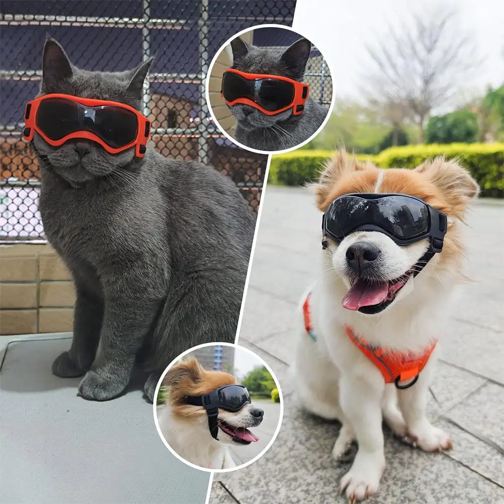 Pet Glasses With Headbands Windproof Sandproof Uv Protection Soft Frame Goggles Eye Wear For Dogs Cats Photography Modeling Prop
Pet Glasses With Headbands Windproof Sandproof Uv Protection Soft Frame Goggles Eye Wear For Dogs Cats Photography Modeling Prop