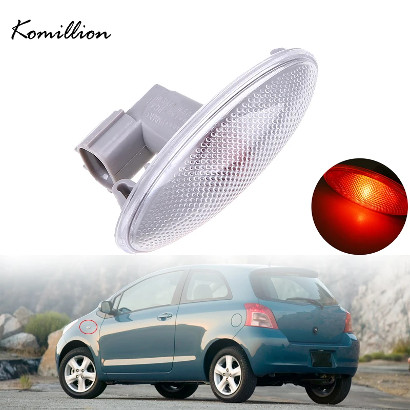 Car Fender Side Marker LED Turn Signal Light Amber Indicator Warning Lamp 81730-0D032 for Toyota Yaris 2007 2008 2009 2010 2011
Car Fender Side Marker LED Turn Signal Light Amber Indicator Warning Lamp 81730-0D032 for Toyota Yaris 2007 2008 2009 2010 2011
