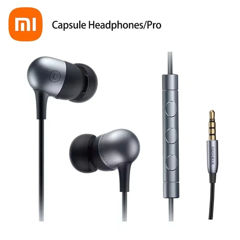 Original Xiaomi Mi In-Ear Capsule Hybrid Pro HD Earphones With Mic Noise Canceling Mi Headphones For Mobile Phones Huawei Redmi4
Original Xiaomi Mi In-Ear Capsule Hybrid Pro HD Earphones With Mic Noise Canceling Mi Headphones For Mobile Phones Huawei Redmi4