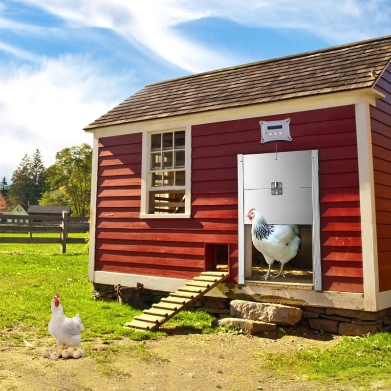 Newest Automatic Chicken Coop Door Opener Close Kits Heavy-duty Aluminum Outdoor Timer Automatic Henhouse Door Opener Tools
Newest Automatic Chicken Coop Door Opener Close Kits Heavy-duty Aluminum Outdoor Timer Automatic Henhouse Door Opener Tools