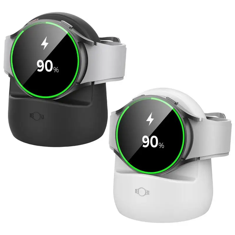 Smartwatch Holder For Watch4 Classic Silicone Charging Stand Accessories For Watch 3 Active 2 Charger Dock Stand 2 IN 1 Design
Smartwatch Holder For Watch4 Classic Silicone Charging Stand Accessories For Watch 3 Active 2 Charger Dock Stand 2 IN 1 Design