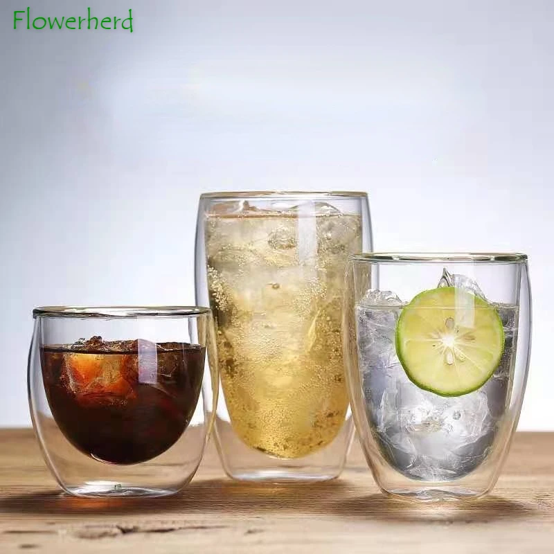 High Borosilicate Double-layer Glass Water Cup with Lid Double-layer Cup Beverage Milk Cup Insulated Coffee Cup Juice Cup 
High Borosilicate Double-layer Glass Water Cup with Lid Double-layer Cup Beverage Milk Cup Insulated Coffee Cup Juice Cup